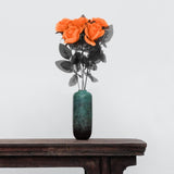 Maxbell Polyester Roses Halloween Table Centerpieces Party Decor orange