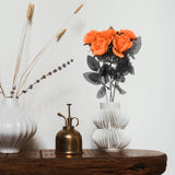 Maxbell Polyester Roses Halloween Table Centerpieces Party Decor orange