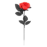 Maxbell Polyester Roses Halloween Table Centerpieces Party Decor red