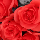 Maxbell Polyester Roses Halloween Table Centerpieces Party Decor red