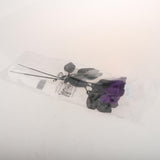Maxbell Artificial Roses with Eyeballs Halloween Costume Party purple