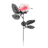 Maxbell Artificial Roses with Eyeballs Halloween Costume Party white with red