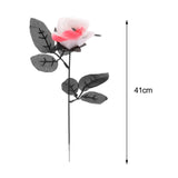 Maxbell Artificial Roses with Eyeballs Halloween Costume Party white with red