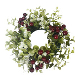 Maxbell Pillar Candle Rings Wreath Tabletop Centerpieces for Holiday Wedding Door