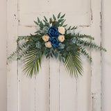 Maxbell Silk Floral Centerpiece Arrangement for Wedding Engagement Party Blue