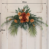 Maxbell Silk Floral Centerpiece Arrangement for Wedding Engagement Party Champagne