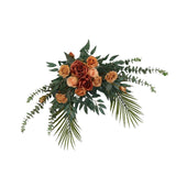 Maxbell Silk Floral Centerpiece Arrangement for Wedding Engagement Party Champagne