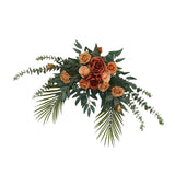 Maxbell Silk Floral Centerpiece Arrangement for Wedding Engagement Party Champagne