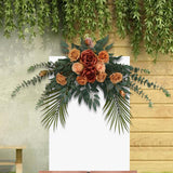 Maxbell Silk Floral Centerpiece Arrangement for Wedding Engagement Party Champagne