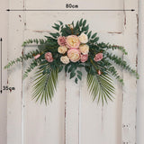 Maxbell Silk Floral Centerpiece Arrangement for Wedding Engagement Party Light Pink
