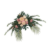 Maxbell Silk Floral Centerpiece Arrangement for Wedding Engagement Party Light Pink
