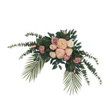 Maxbell Silk Floral Centerpiece Arrangement for Wedding Engagement Party Light Pink