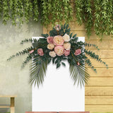 Maxbell Silk Floral Centerpiece Arrangement for Wedding Engagement Party Light Pink