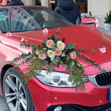 Maxbell Faux Floral Decoration for Photographic Props Engagement Ceremony Pink