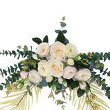 Maxbell Faux Floral Decoration for Photographic Props Engagement Ceremony Yellow