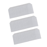 Maxbell 100x Heart Hollow Labels Rectangle Tear Resistant Practical for party White