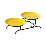 Maxbell Exquisite Dessert Serving Plate Decoration for Home Thanksgiving Birthday