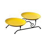 Maxbell Exquisite Dessert Serving Plate Decoration for Home Thanksgiving Birthday