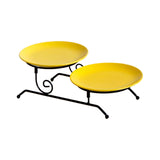 Maxbell Exquisite Dessert Serving Plate Decoration for Home Thanksgiving Birthday