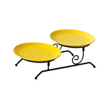 Maxbell Exquisite Dessert Serving Plate Decoration for Home Thanksgiving Birthday