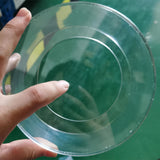 Maxbell Acrylic Cylinder Display Riser Round Decor Fillable Tabletop for Wedding 25CM