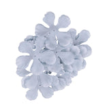 Maxbell Artificial Petals Table Centerpiece Party Favors for DIY Crafts Dress Hats Gray