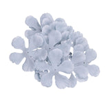 Maxbell Artificial Petals Table Centerpiece Party Favors for DIY Crafts Dress Hats Gray