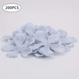 Maxbell Artificial Petals Table Centerpiece Party Favors for DIY Crafts Dress Hats Gray