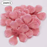 Maxbell Artificial Petals Table Centerpiece Party Favors for DIY Crafts Dress Hats Dark Pink