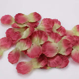 Maxbell 300x Handcraft Artificial Flower Petals Simulation for Home Garden Wall Red