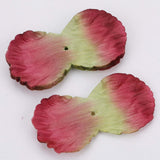 Maxbell 300x Handcraft Artificial Flower Petals Simulation for Home Garden Wall Red