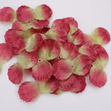 Maxbell 300x Handcraft Artificial Flower Petals Simulation for Home Garden Wall Red