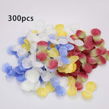 Maxbell 300x Handcraft Artificial Flower Petals Simulation for Home Garden Wall Colorful