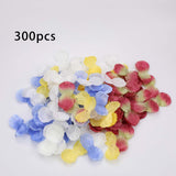 Maxbell 300x Handcraft Artificial Flower Petals Simulation for Home Garden Wall Colorful
