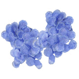 Maxbell 300x Handcraft Artificial Flower Petals Simulation for Home Garden Wall Blue