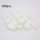 Maxbell 300x Handcraft Artificial Flower Petals Simulation for Home Garden Wall Beige
