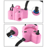 Maxbell Electric Air Balloon Pump with Tying Tool Fast Aerated Tool for Festival