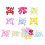 Maxbell 200 Pieces Wedding Flowers Confetti for Birthdays Centerpieces Red