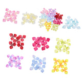 Maxbell 200 Pieces Wedding Flowers Confetti for Birthdays Centerpieces Red