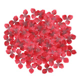 Maxbell 200 Pieces Wedding Flowers Confetti for Birthdays Centerpieces Red