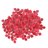 Maxbell 200 Pieces Wedding Flowers Confetti for Birthdays Centerpieces Red