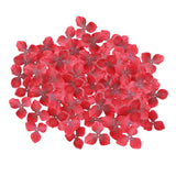Maxbell 200 Pieces Wedding Flowers Confetti for Birthdays Centerpieces Red