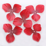 Maxbell 200 Pieces Wedding Flowers Confetti for Birthdays Centerpieces Red