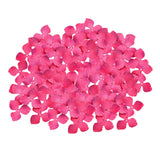 Maxbell 200 Pieces Wedding Flowers Confetti for Birthdays Centerpieces Rose Red