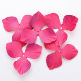 Maxbell 200 Pieces Wedding Flowers Confetti for Birthdays Centerpieces Rose Red
