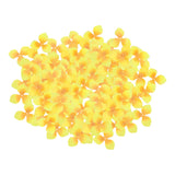 Maxbell 200 Pieces Wedding Flowers Confetti for Birthdays Centerpieces Yellow