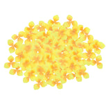 Maxbell 200 Pieces Wedding Flowers Confetti for Birthdays Centerpieces Yellow