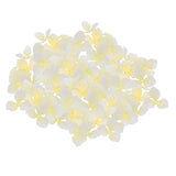Maxbell 200 Pieces Wedding Flowers Confetti for Birthdays Centerpieces Beige