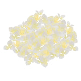 Maxbell 200 Pieces Wedding Flowers Confetti for Birthdays Centerpieces Beige