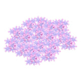 Maxbell 300 Pieces Artificial Flower Petals Resuable Floret for Party Table Outdoor Light Purple